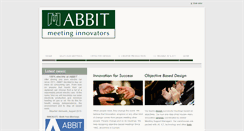 Desktop Screenshot of abbit.eu